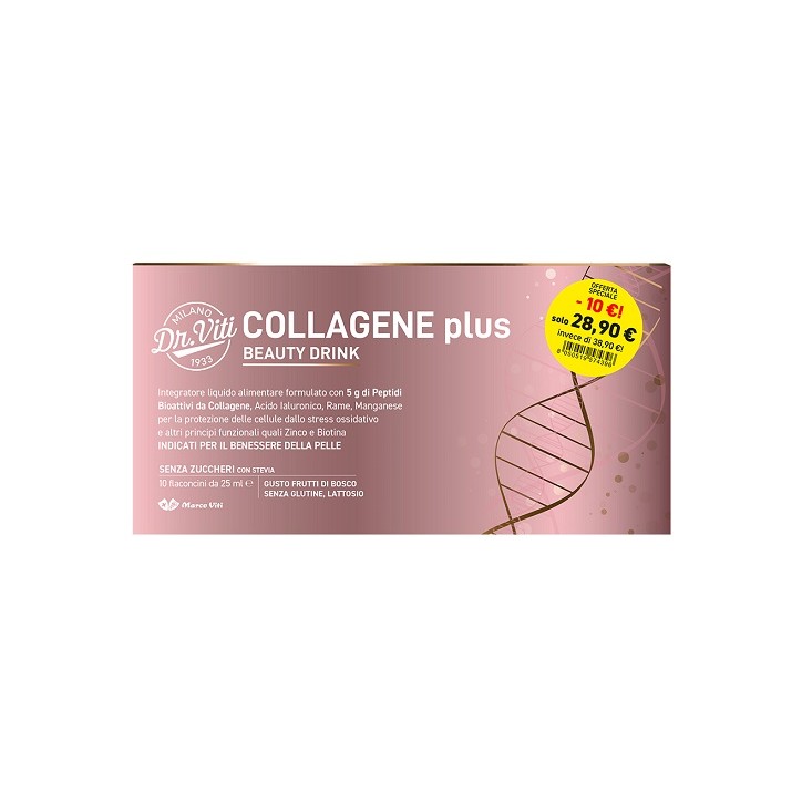 Collagene Beauty Drink Plus 10 fiale da 25 ml