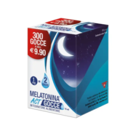 Melatonina Act Gocce 15ml - Riduzione del Tempo di Sonno