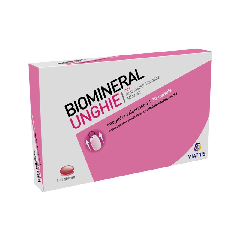 Biomineral Unghie 30 capsule | FarmaLùmina