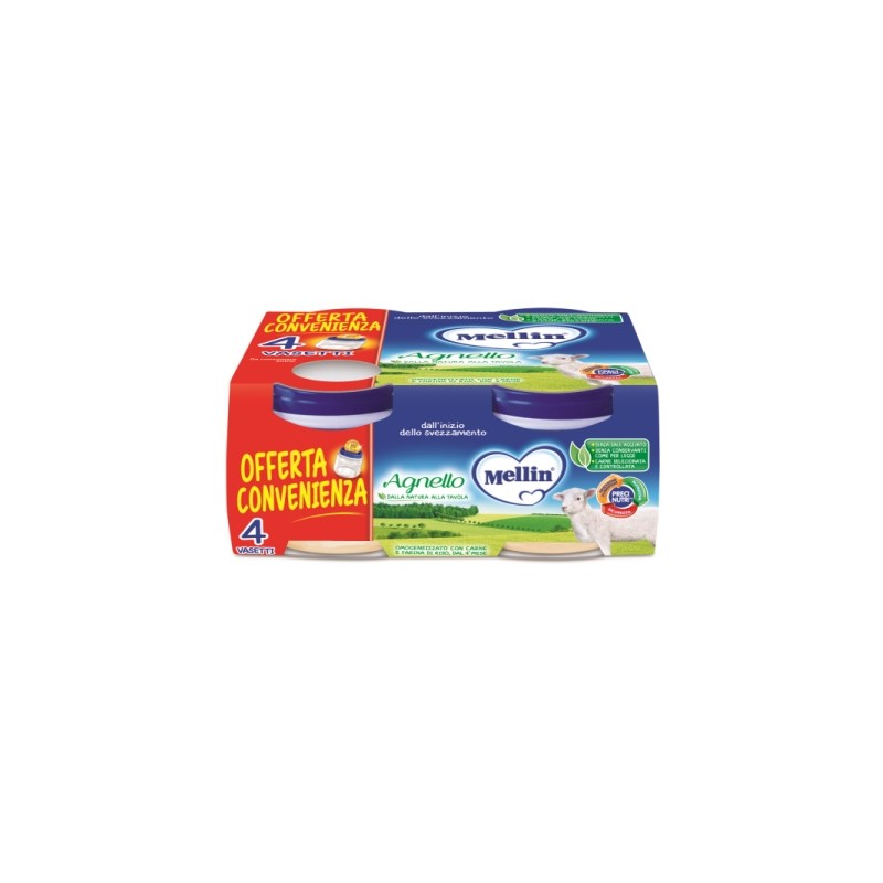 Mellin Agnello Omogeneizzato 80 g | FarmaLùmina