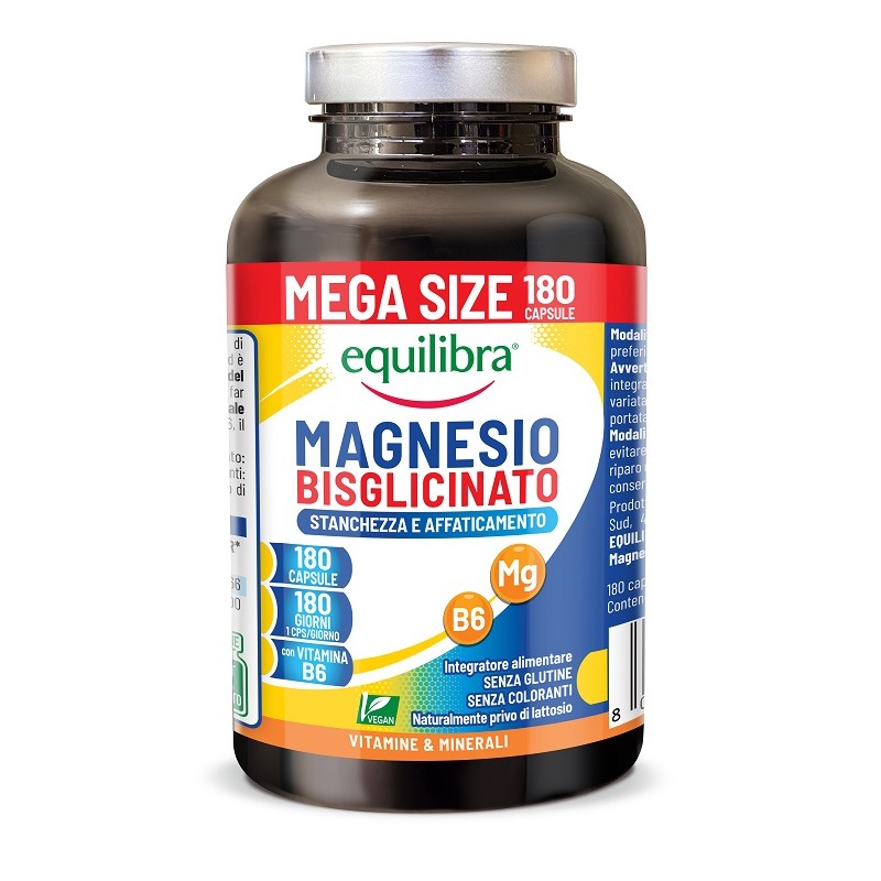 Equilibra Magnesio Bisglicinato 180 capsule | FarmaLùmina