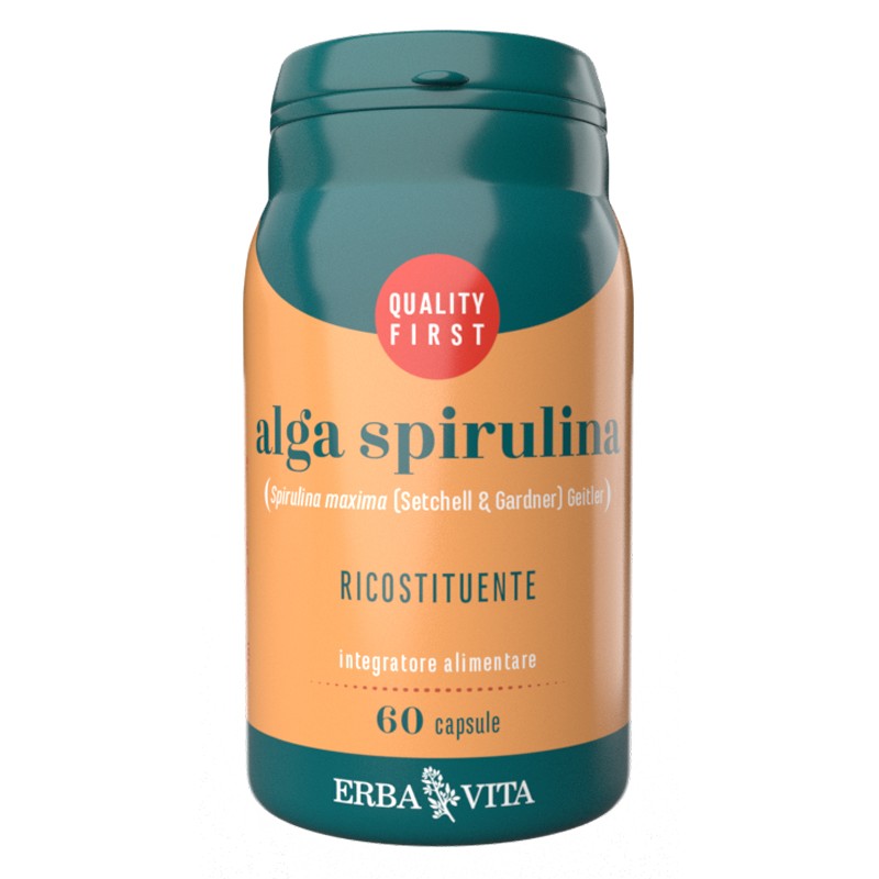 Erba Vita Alga Spirulina 60 capsule | FarmaLùmina