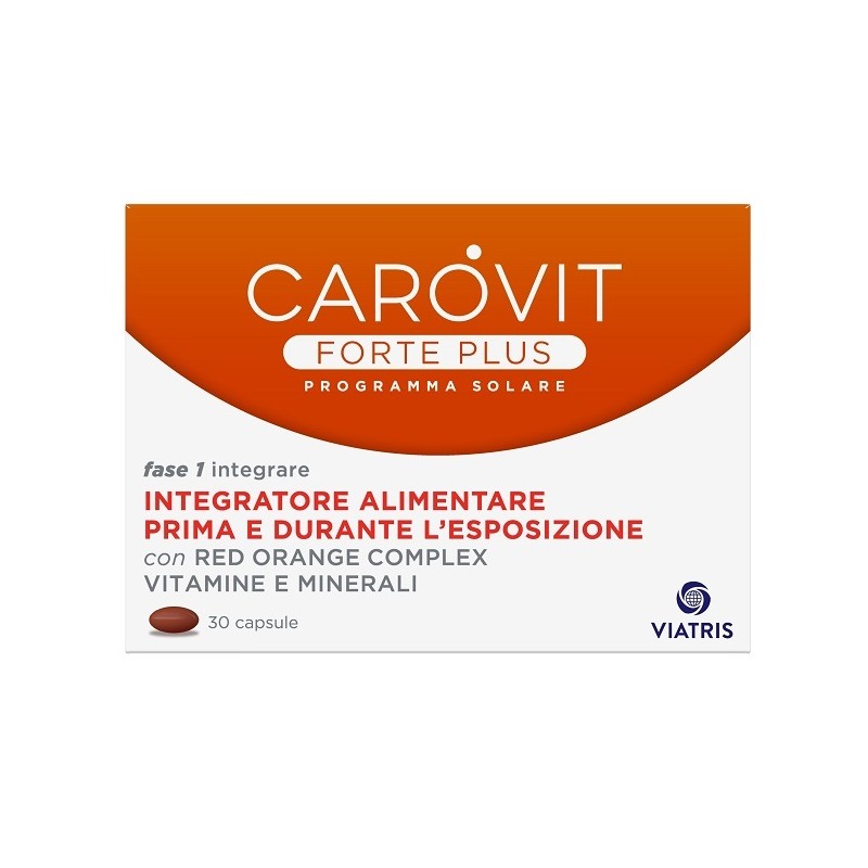Carovit Forte Plus Programma Solare 30 capsule | FarmaLùmina