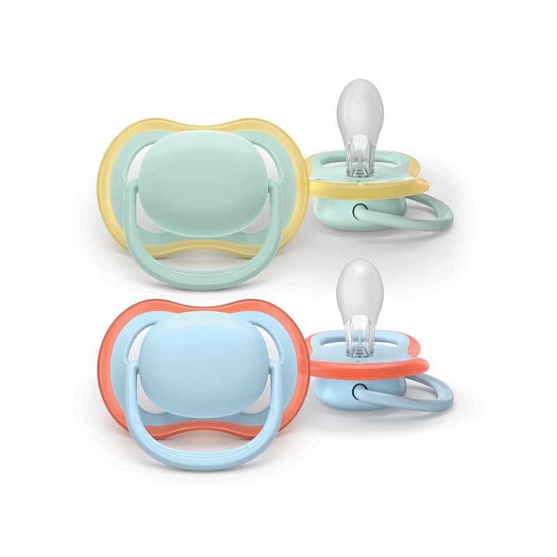 Avent Succhietti Air 0-6M Verde Azzurro 2 pz | FarmaLùmina