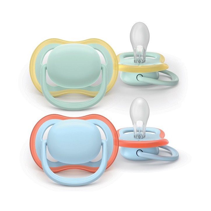 Avent Succhietti Air 0-6M Verde Azzurro 2 pezzi