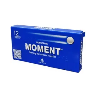 Acquista Moment 200mg - Trattamento dolori e stati influenzali