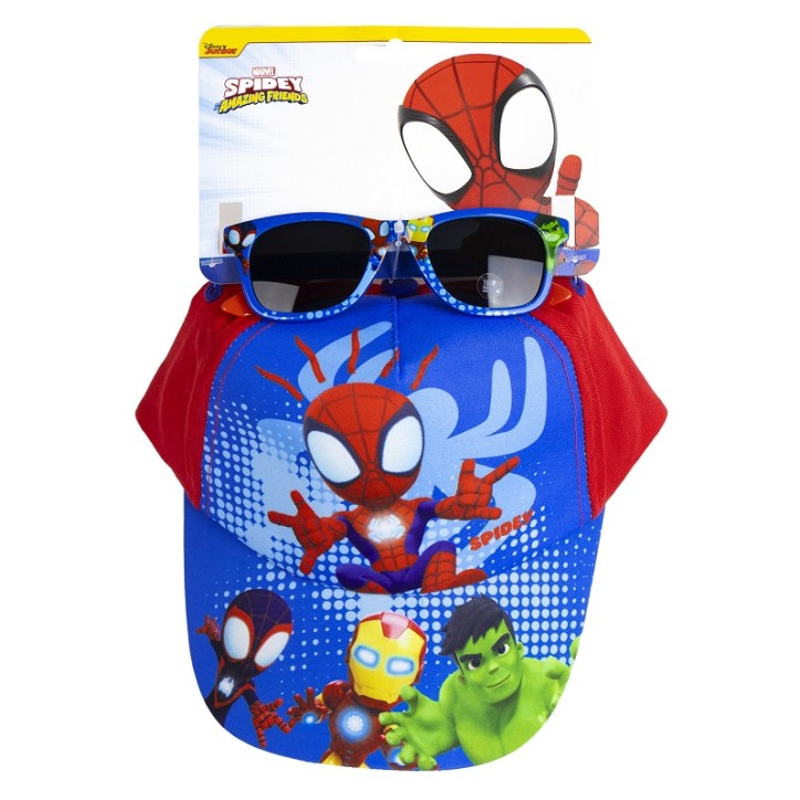Cerda Set Cappello/Occhiale da Sole 4 Personaggi