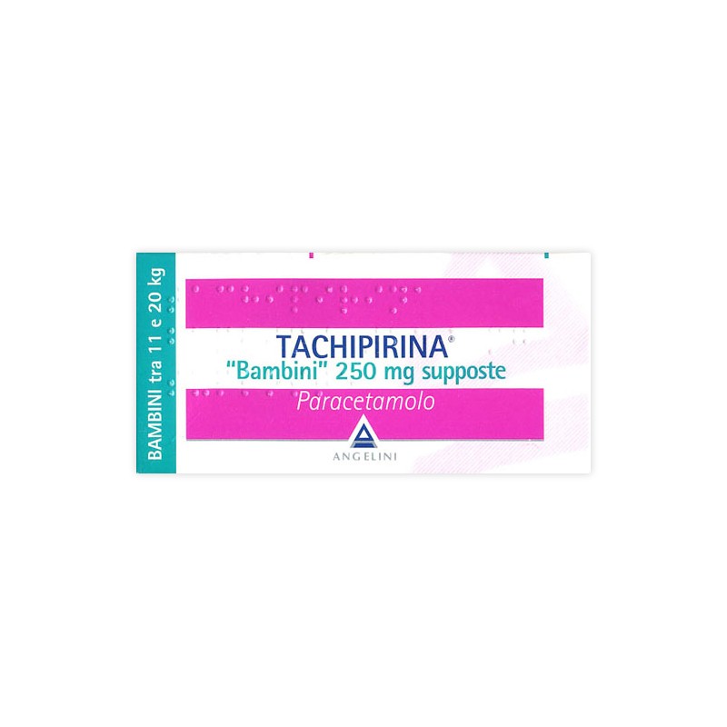 Tachipirina Bambini 250 mg Supposte 10 pz | FarmaLùmina