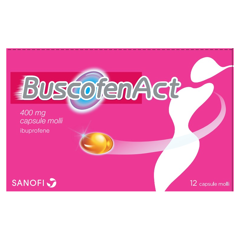 BuscofenAct Capsule Molli 400 mg | FarmaLùmina