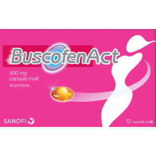 BuscofenAct Capsule Molli 400 mg | FarmaLùmina