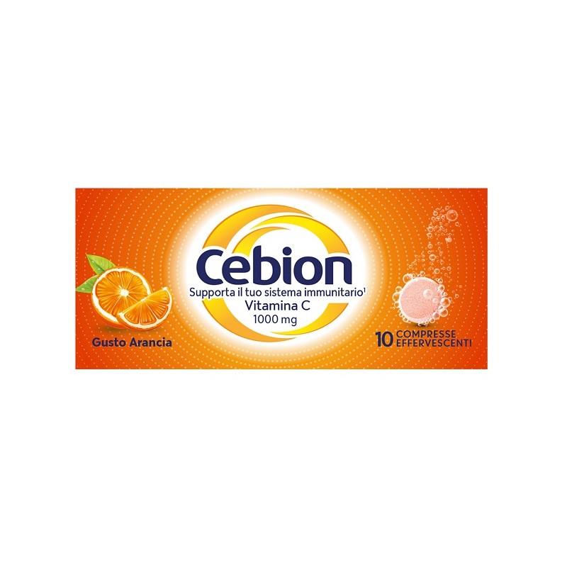 Cebion Effervescenti Vitamina C Arancia 10 pz | FarmaLùmina