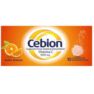 Cebion Effervescenti Vitamina C Arancia 10 pz | FarmaLùmina