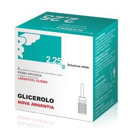 Nova Argentia Glicerolo Soluzione Rettale 6 pz | FarmaLùmina