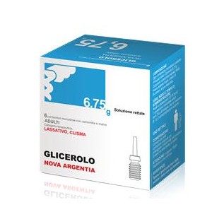 Nova Argentia Glicerolo Soluzione Rettale 6,75 g | FarmaLùmina