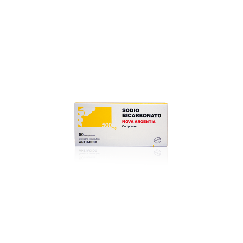 Nova Argentia Sodio Bicarbonato 500 mg 50 pz | FarmaLùmina