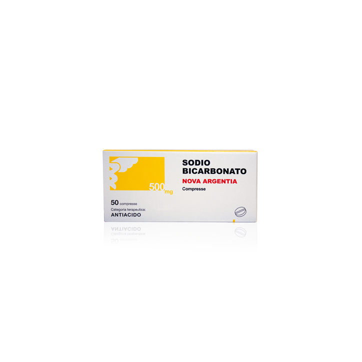 Nova Argentia Sodio Bicarbonato 500 mg 50 pezzi