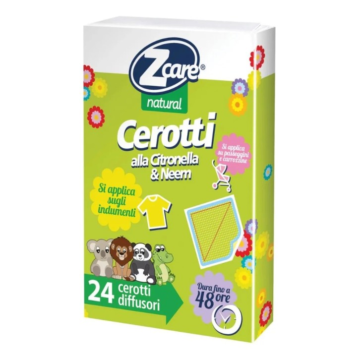 Ibsa Zcare Natural Cerotti 24 pezzi