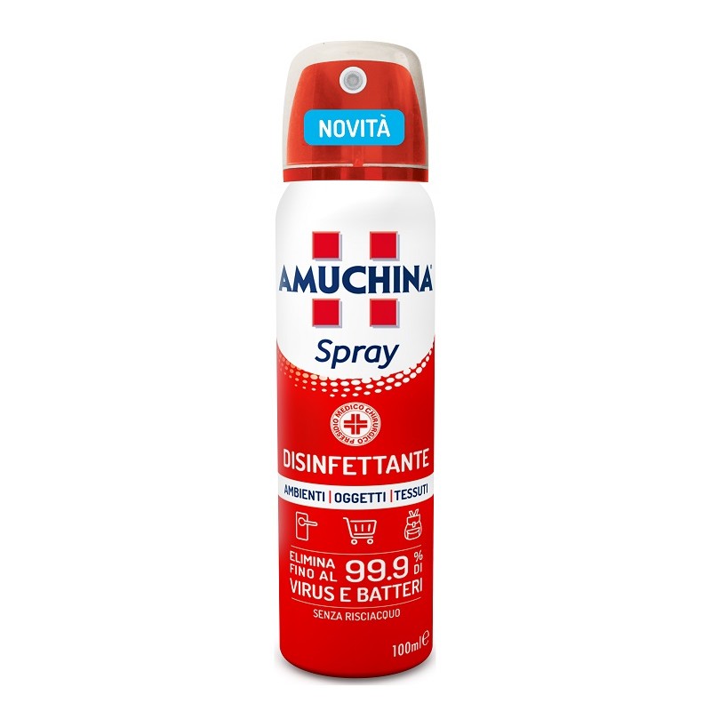 Amuchina Spray Ambienti Oggetti Tessuti 100 ml | FarmaLùmina
