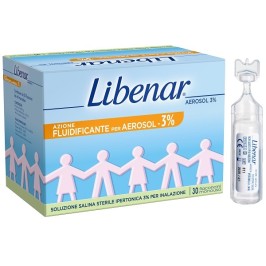 Libenar Soluzione Salina Ipertonica 3% 30 flaconcini | FarmaLùmina