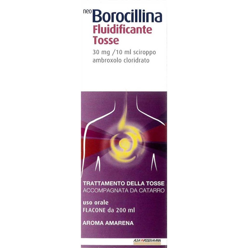 Neoborocillina Fluidificante Tosse 200 ml | FarmaLùmina