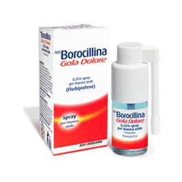 Neoborocillina Gola Dolore Spray per Mucosa Orale 15 ml | FarmaLùmina