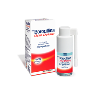 Neoborocillina Gola Dolore Spray per Mucosa Orale 15 ml | FarmaLùmina