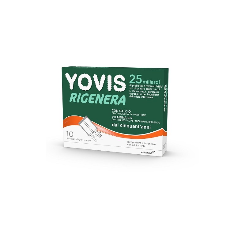Yovis Rigenera 50+ 10 bustine | FarmaLùmina