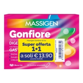 Massigen Gonfiore 20 bustine orosolubili | FarmaLùmina