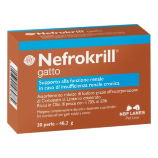 Nefrokrill Gatto - Integratore Veterinario per la Salute Renale
