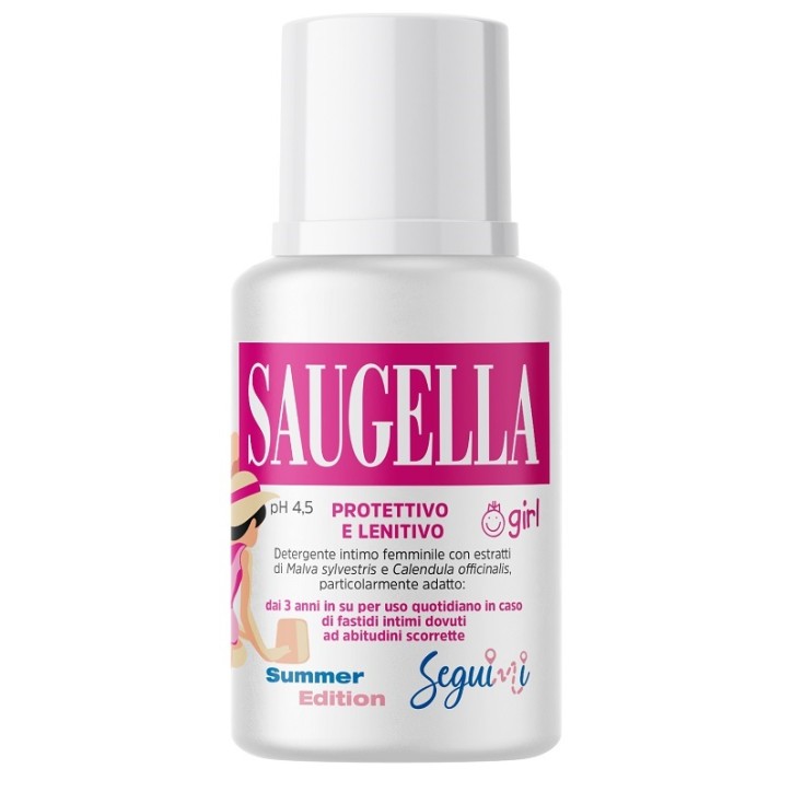 Saugella Girl Detergente Intimo Protettivo e Lenitivo 100 ml