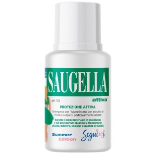 Saugella Attiva Detergente Igiene Intima 100 ml | FarmaLùmina