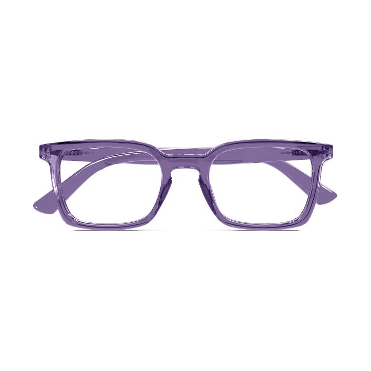 Twins Occhiale da Lettura Silver Primitivo Viola +2,00