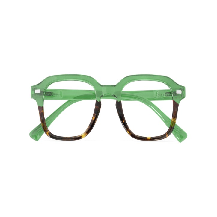 Occhiale da Lettura Twins Silver Pancake Verde/Demi +1,50