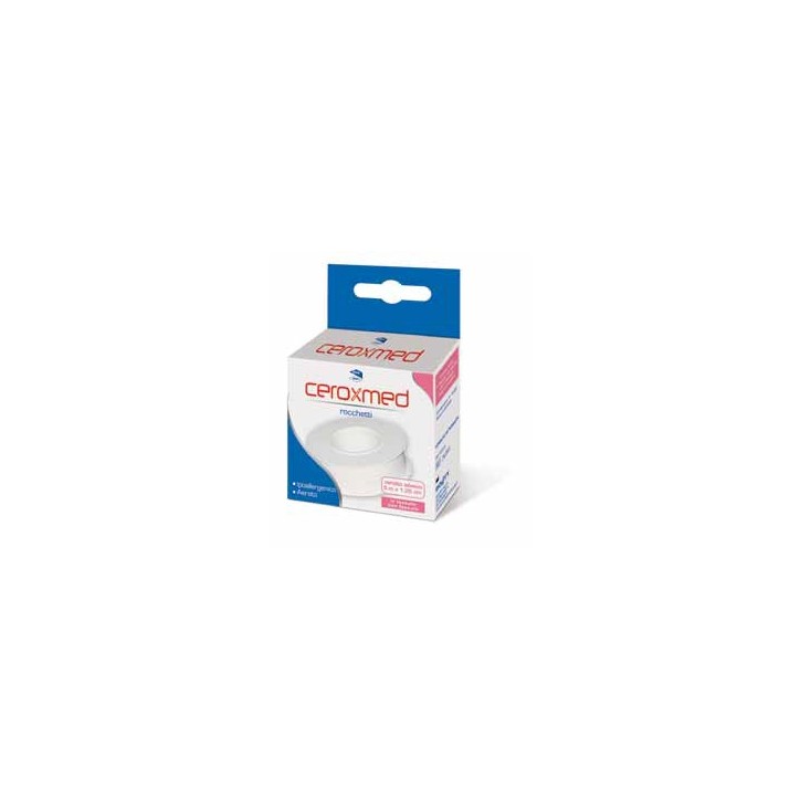 Ceroxmed Cerotto Adesivo in Rocchetto Bianco 500x1,25 cm 1 pezzo