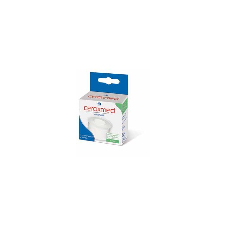 Ceroxmed Cerotto Adesivo Bianco 500x2,5 cm 1 pezzo Ceroxmed Cerotto Adesivo Bianco 500x2,5 cm 1 pezzo