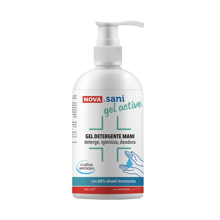 Nova Argentia Nova Sanigel Active Gel Detergente Mani 400 ml