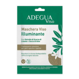 Adegua Maschera Viso Illuminante - Trattamento Idratante e Illuminante