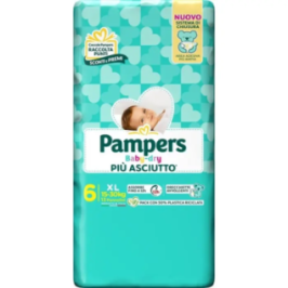 Pampers Baby-dry Taglia 6 XL - Pannolini Ultra Assorbenti | Farmacia O