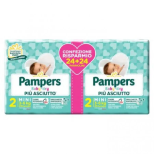 Pannolini PAMPERS BD DUO DOWNCOUNT MI48P - Alta QualitÃ  e Comfort