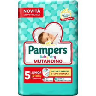 Pampers Baby Dry Mutandino Junior 13pz - Comfort e Protezione