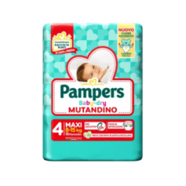 Pampers Baby-Dry Mutandino Maxi - Pannolino a Mutandina