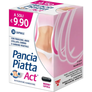 Pancia Piatta Act - Integratore Anti-Gonfiore e Digestivo