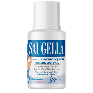 Saugella Dermoliquido 100ml - Detergente Intimo Rinfrescante