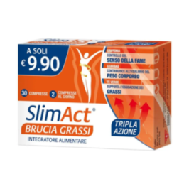 Slim Act Brucia Grassi - Integratore Naturale per Metabolismo e Contro