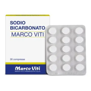 Sodio Bicarbonato Alimentare Marco Viti - 30 Compresse