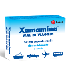 Xamamina 50 mg Capsule Molli 6 pz | FarmaLùmina