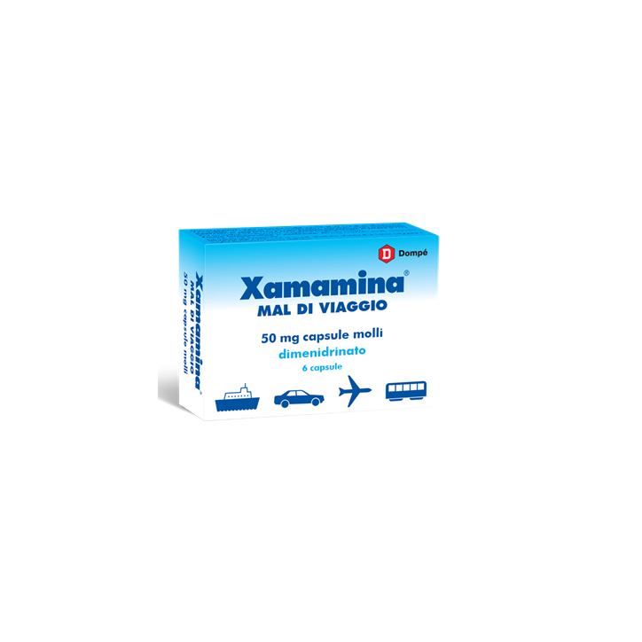 Xamamina 50 mg Capsule Molli 6 capsule