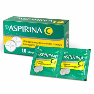 Aspirina C Compresse Effervescenti 400 mg 10 pz | FarmaLùmina