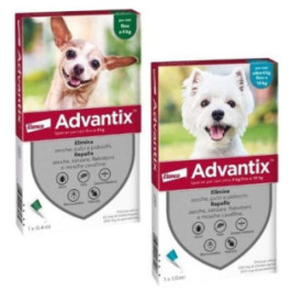 ADVANTIX SPOT ON 0-4KG - Repellente e Trattamento per Cani