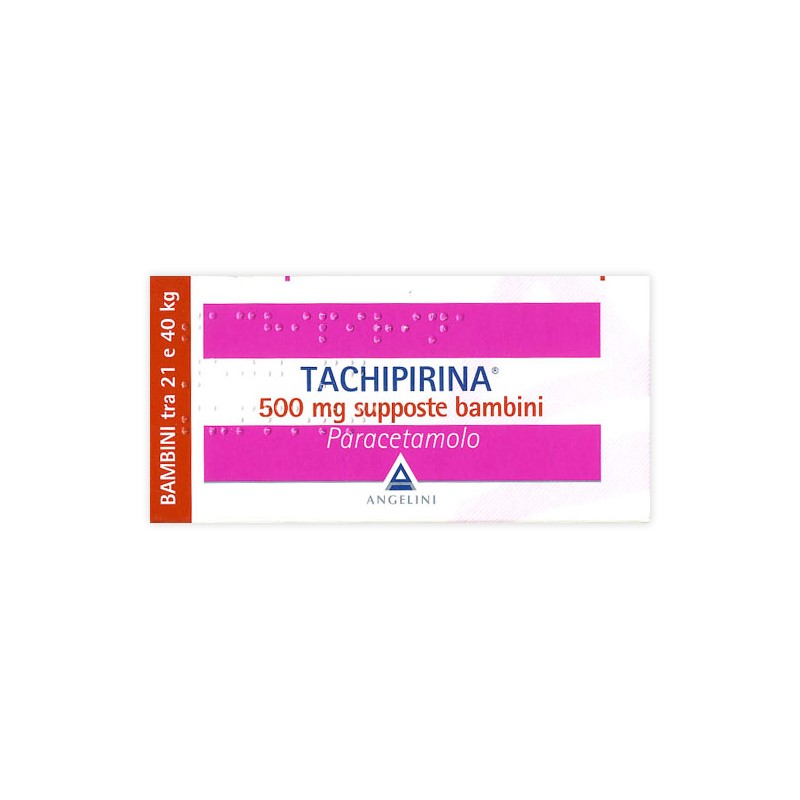 Tachipirina Supposte 500 mg 10 pz | FarmaLùmina